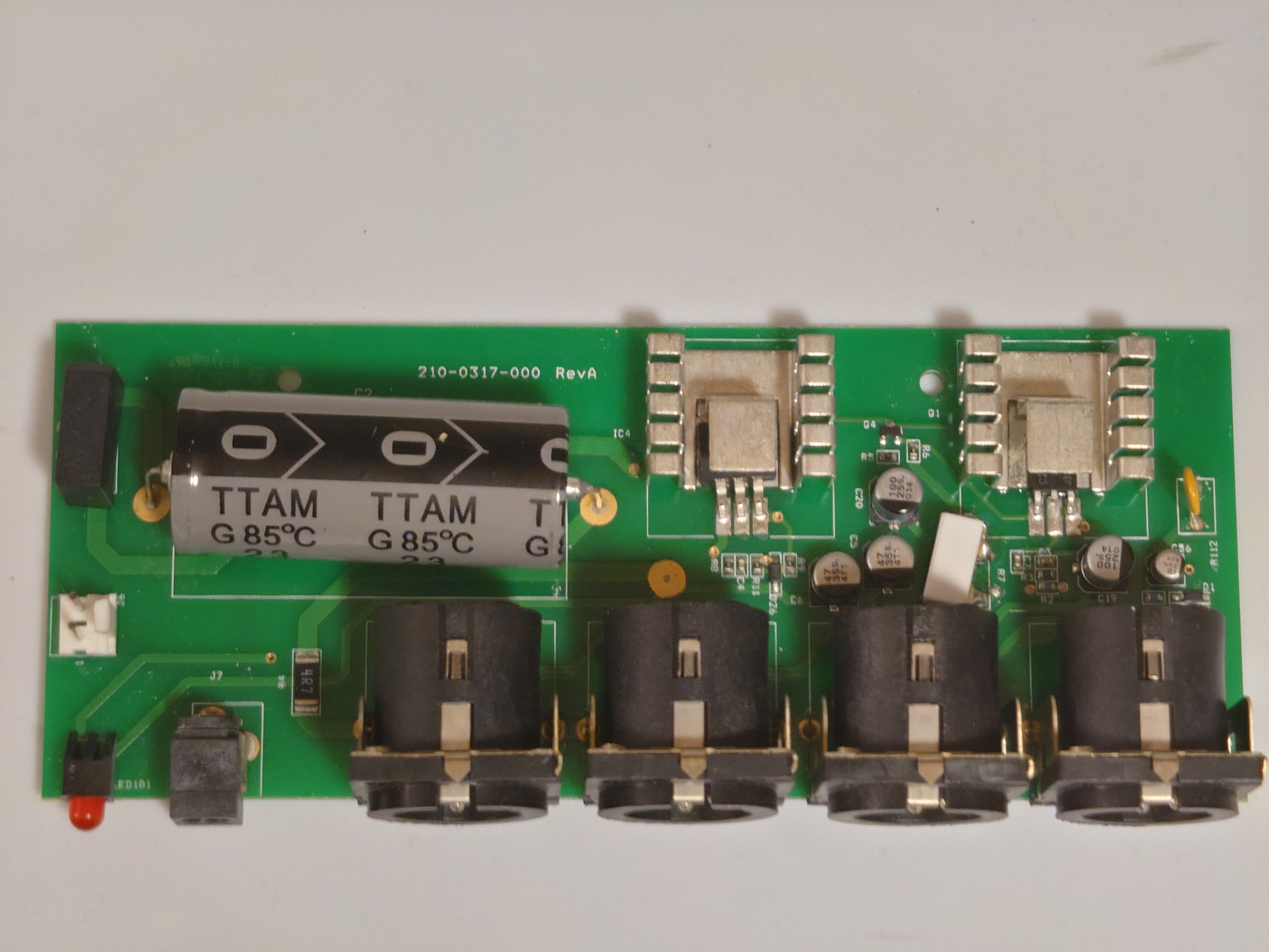 top view of PortaCom PC-2000 pcb